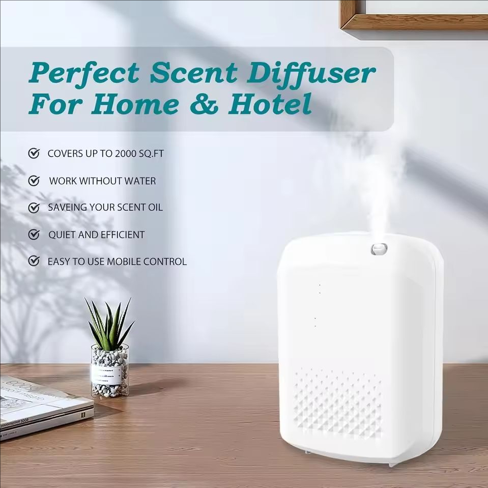 Home Fragrance Electric Diffuser - Diffuseur de parfum, diffuseur d'huiles aromatiques,