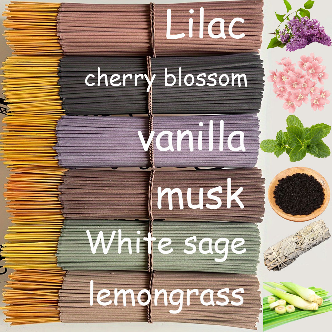 Ensemble de 150 bâtons d'encen - Home Fragrance Vanilla Scented Candle avis et prix