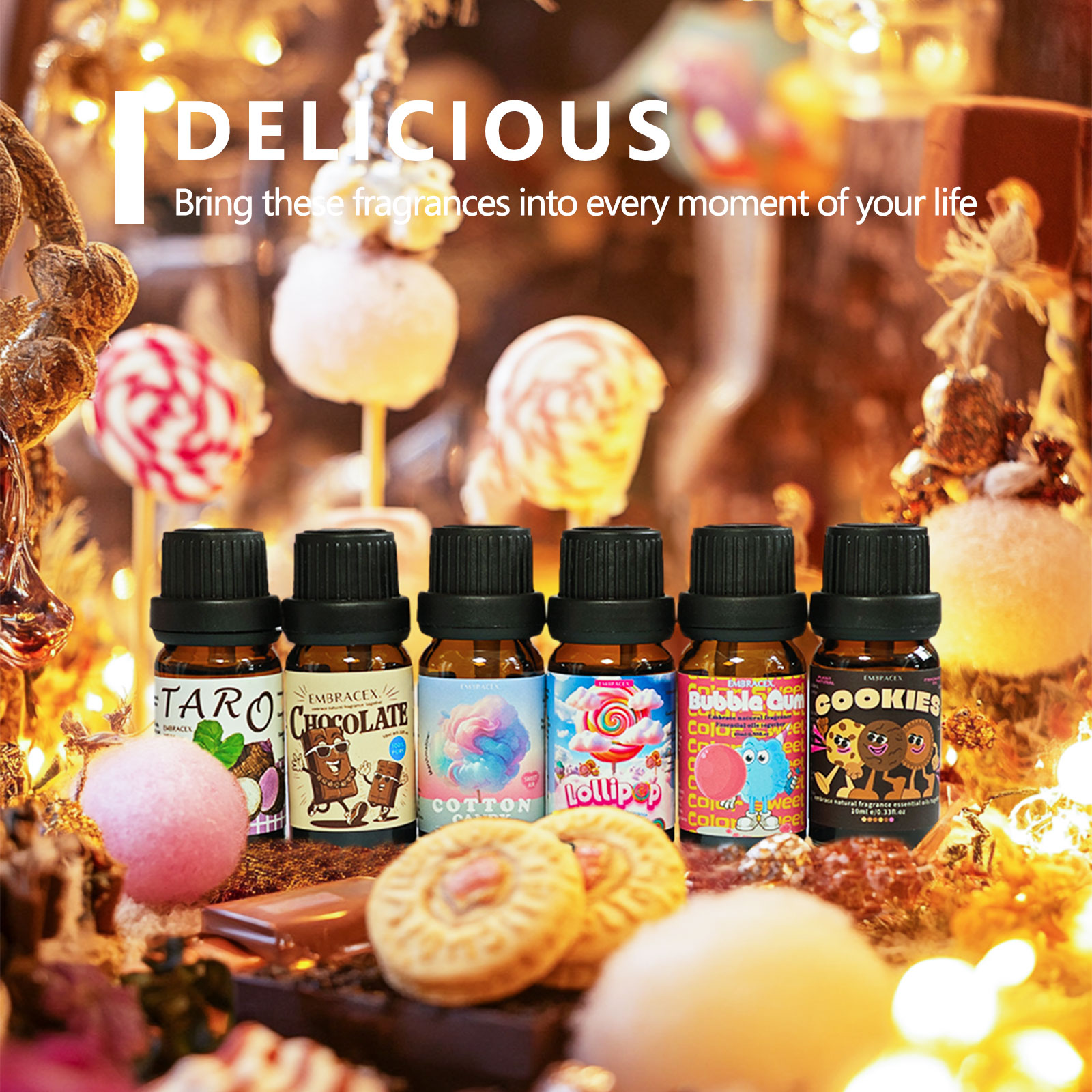 6 pièces/1 ensemble de huiles  - Home Fragrance Vaporizer avis et prix