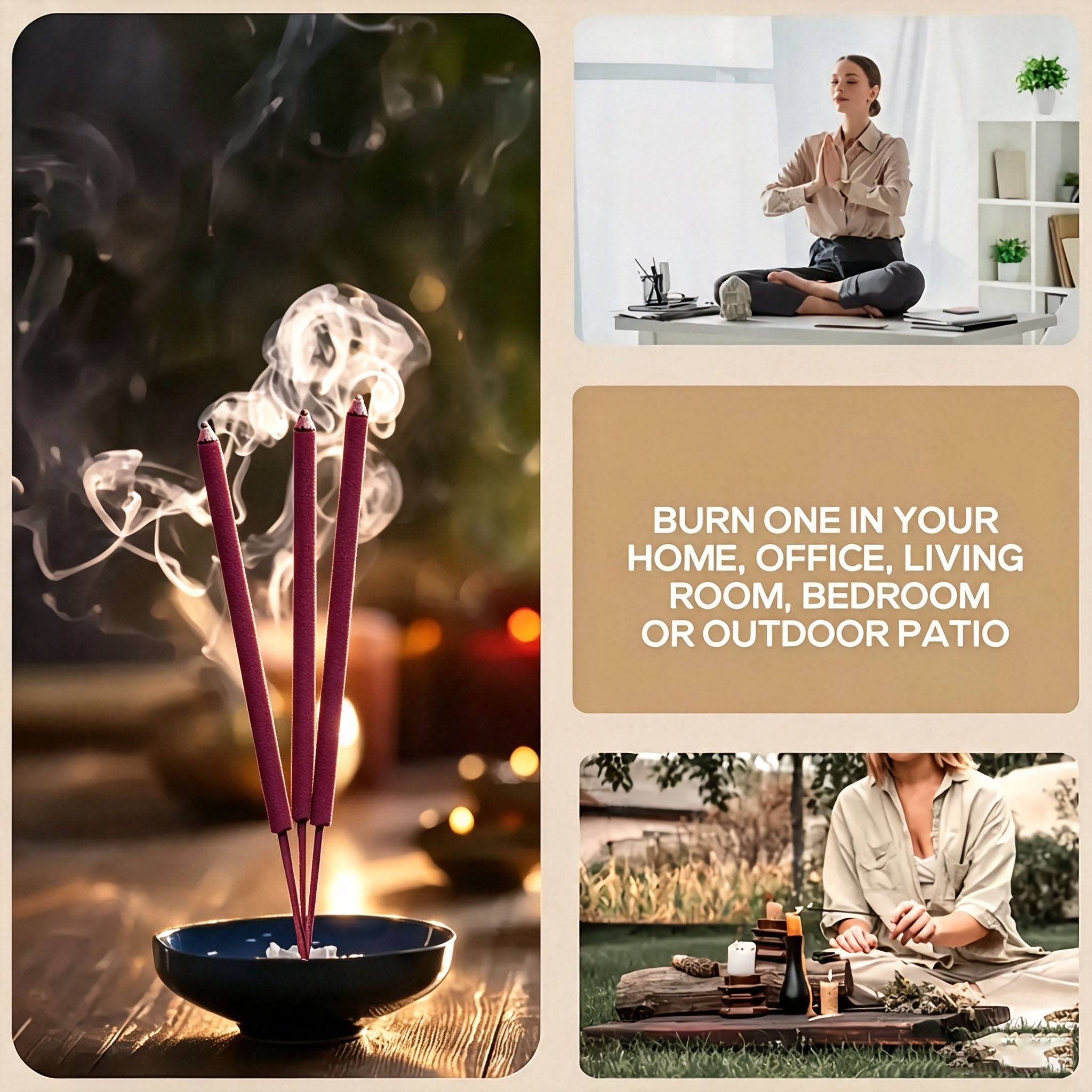 7/13/21 Bâtons d'encens de jar - Home Fragrance Rose avis et prix