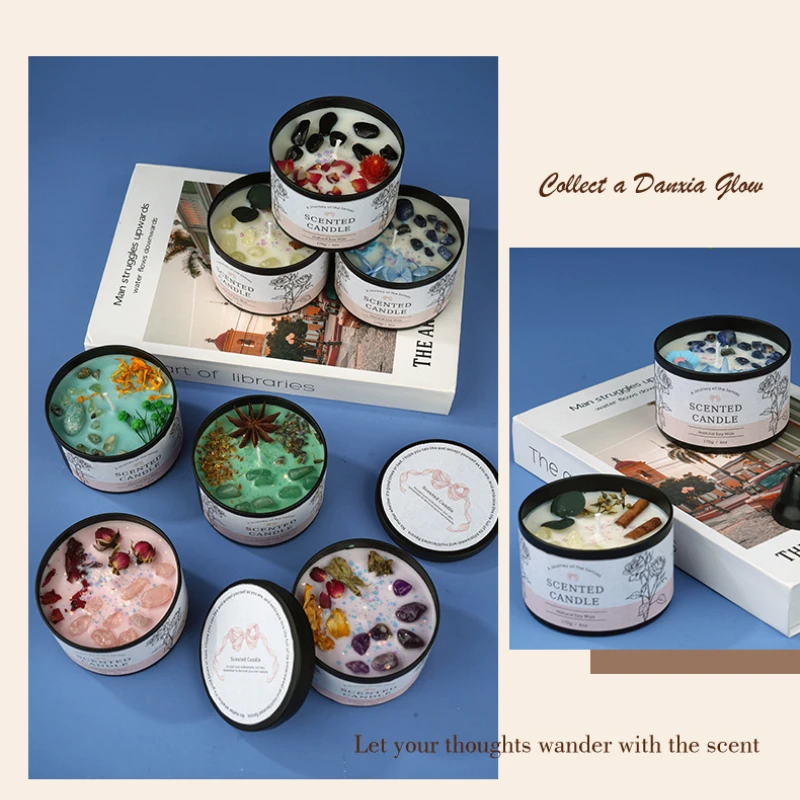 Bougie d'aromathérapie en cris - Fragrance In Home avis et prix