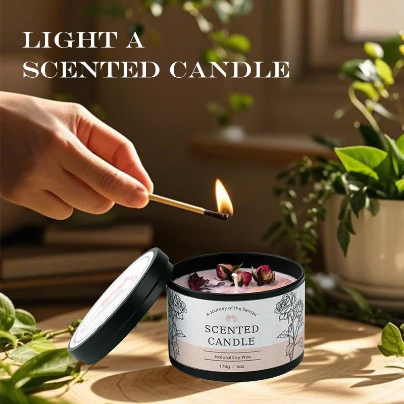 Bougie d'aromathérapie en cris - Fragrance In Home avis et prix