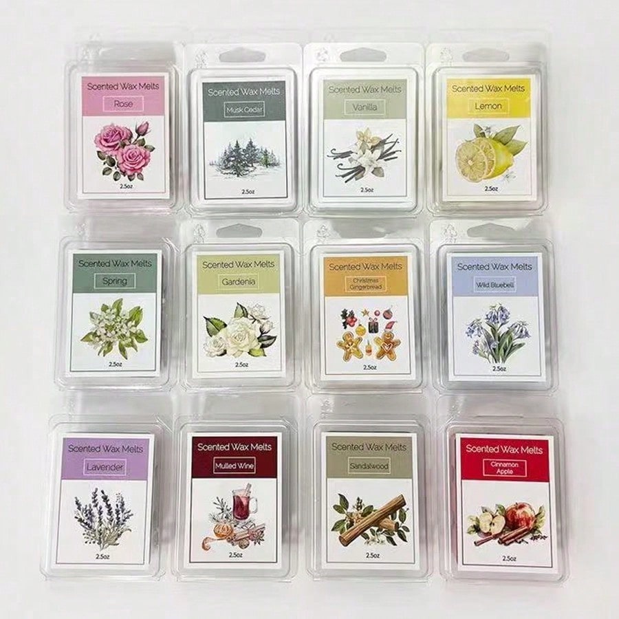 Ensemble de cires parfumées, 8 - Home Fragrance Vanilla Scented Candle avis et prix