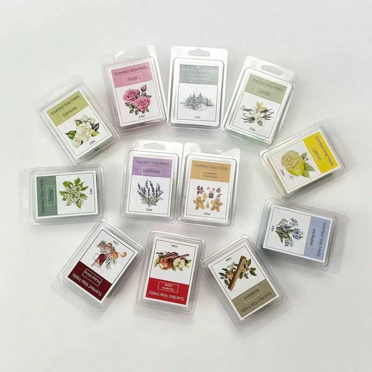 Ensemble de cires parfumées, 8 - Home Fragrance Vanilla Scented Candle avis et prix