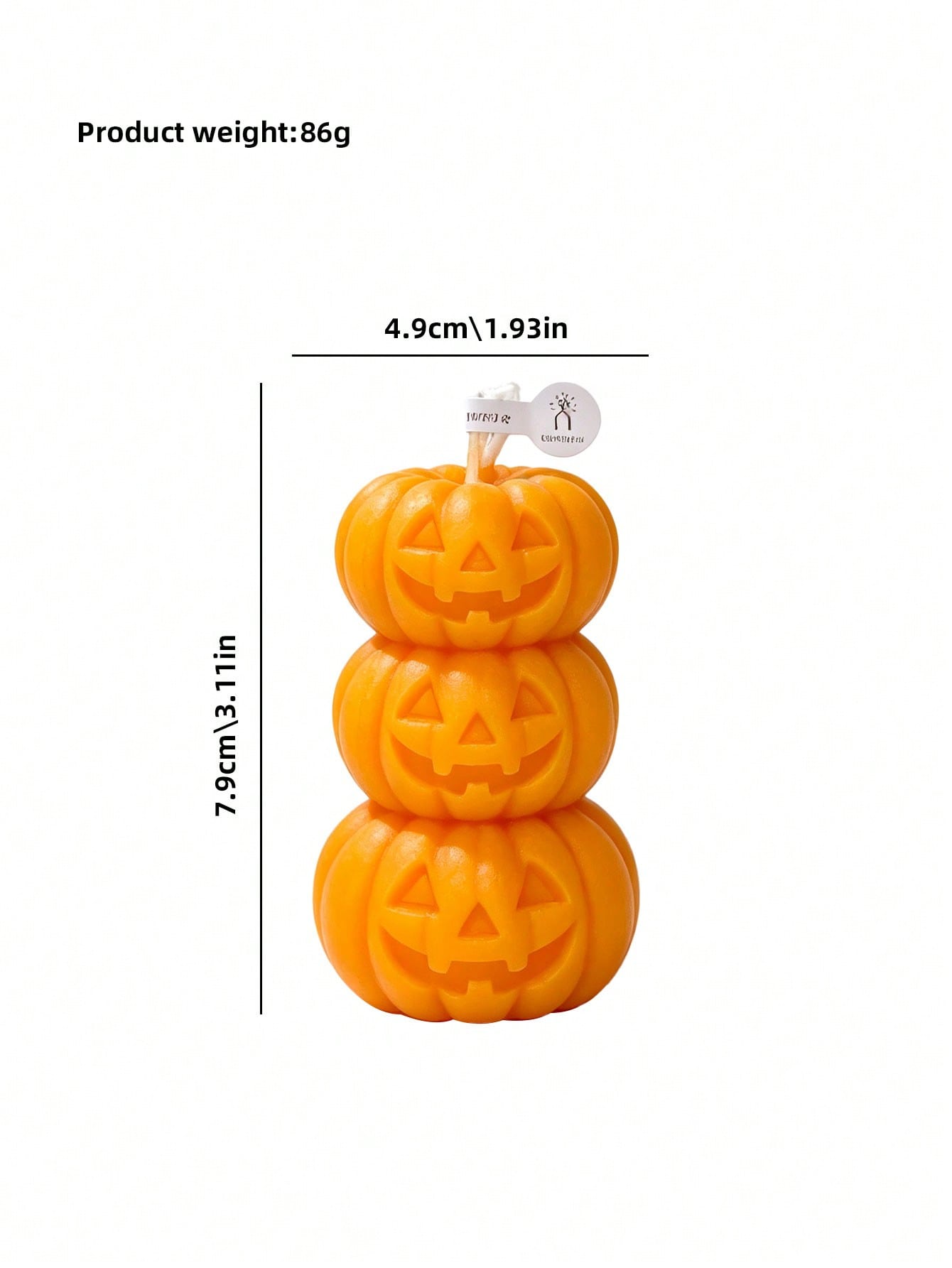 1 bougie d'Halloween en forme  - Fragrance In Home avis et prix