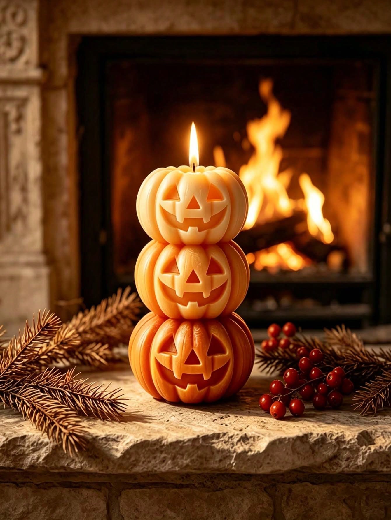 1 bougie d'Halloween en forme  - Fragrance In Home avis et prix
